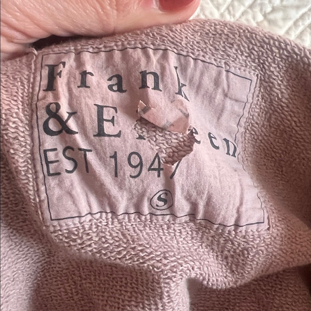 Frank & Eileen BELFAST Sweatshirt Peacoat Sz S new - Picture 3 of 6